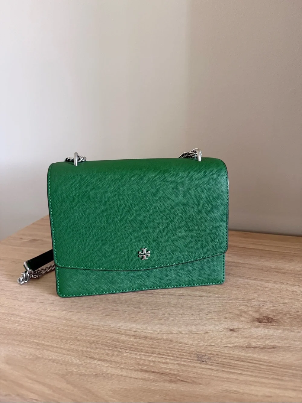 Tory Burch Emerson Shoulder/Crossbody Bag – Arugula Green NWOT